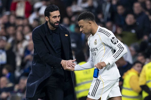 Arbeloa com Mbappé