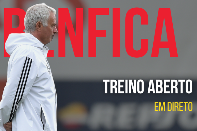 EM DIRETO: siga o último treino do Benfica antes do Real Madrid