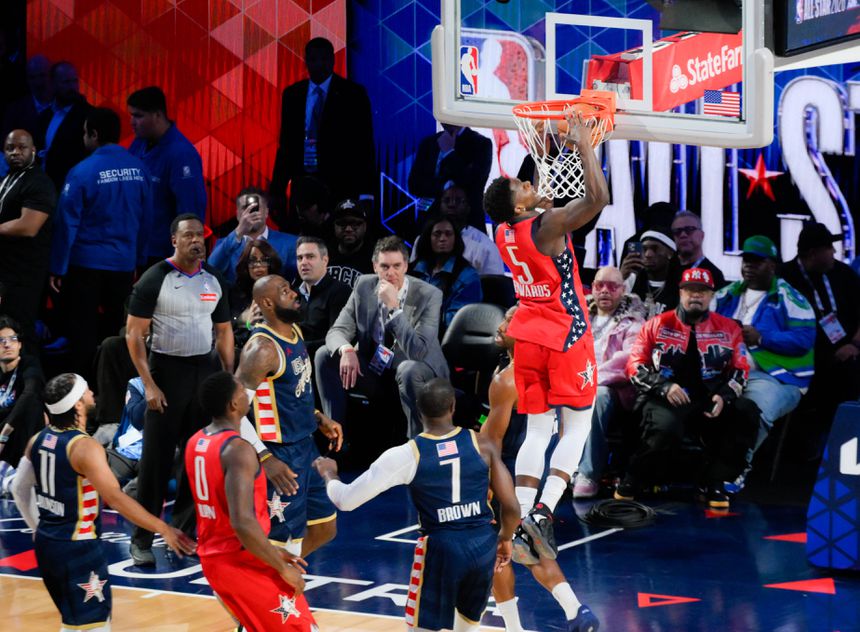 Anthony Edwards foi MVP