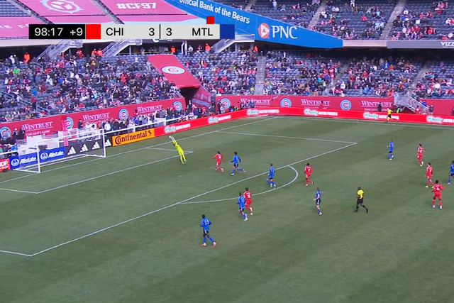 MLS: Chicago Fire ganha com golo do meio-campo e… ajuda do vento