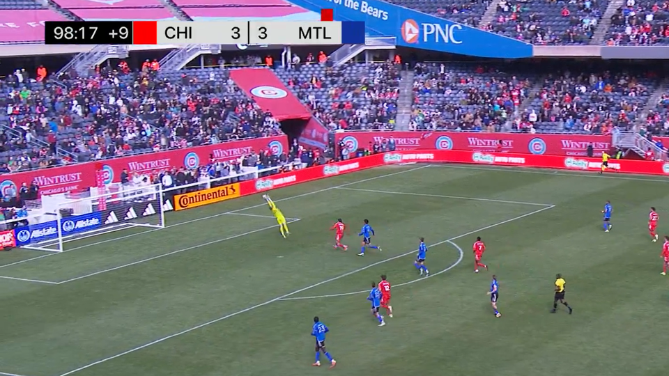 MLS: Chicago Fire ganha com golo do meio-campo e… ajuda do vento
