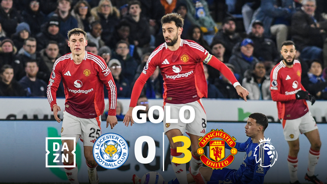 Só faltava o golo dele: ligação portuguesa dá o 3-0 a Bruno Fernandes (vídeo)