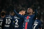 Nuno Mendes festeja o segundo golo do PSG (FOTO IMAGO)