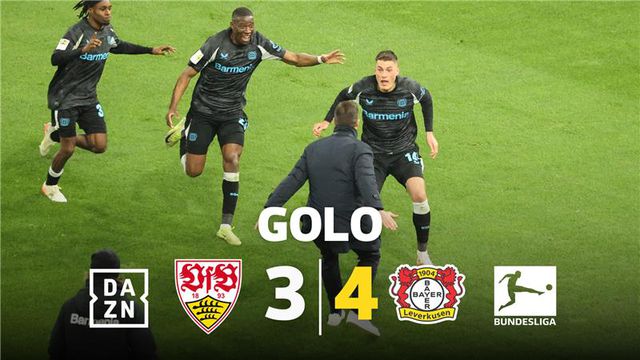 Leverkusen voltou a ser feliz aos 90 e foi a loucura total (vídeo)