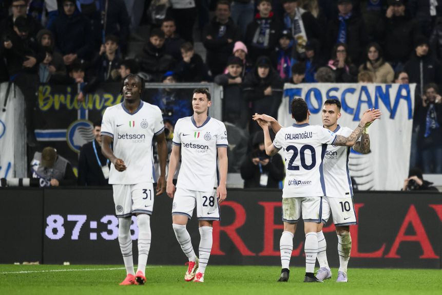 Inter saiu de Bérgamo a sorrir (IMAGO)