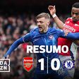 À boleia da bola parada, Arsenal vence dérbi frente ao Chelsea (resumo)