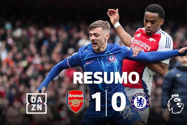À boleia da bola parada, Arsenal vence dérbi frente ao Chelsea (resumo)