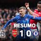 À boleia da bola parada, Arsenal vence dérbi frente ao Chelsea (resumo)