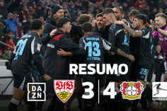 O resumo da vitória dramática do Leverkusen em Estugarda