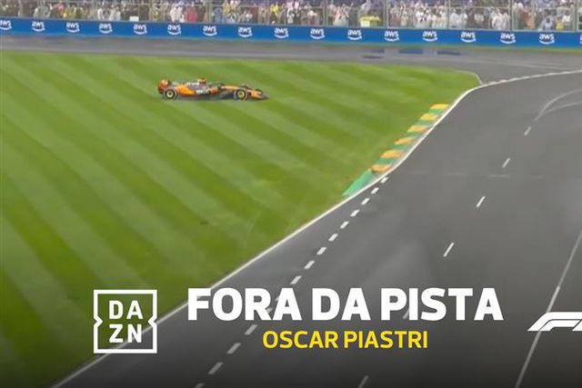 Piastri sai da pista e o sonho de vencer em casa esfuma-se (vídeo)