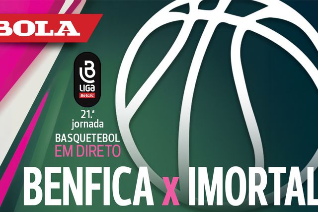 Em direto: acompanhe o jogo entre Benfica e Imortal