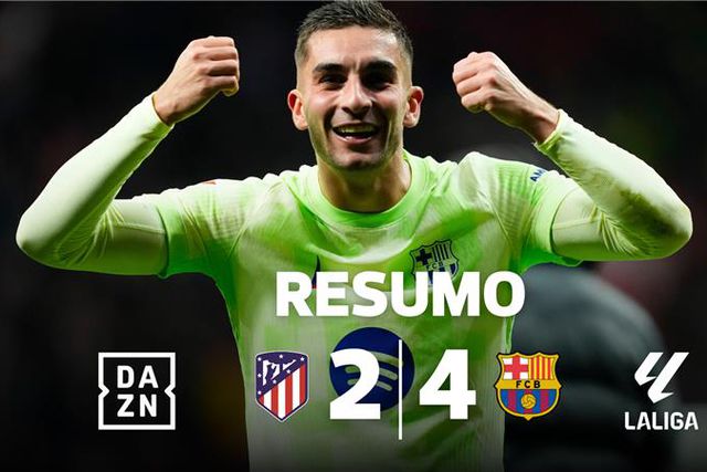 VÍDEO: o resumo da remontada do Barcelona em casa do Atlético Madrid