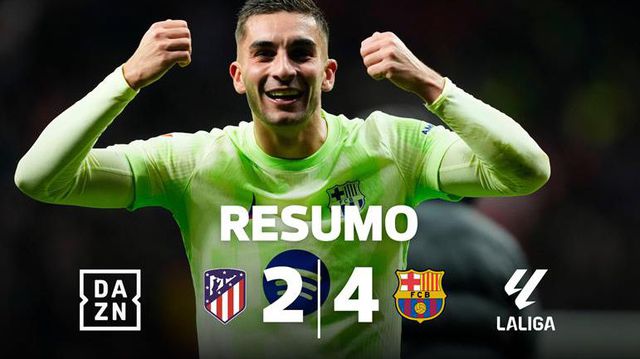 VÍDEO: o resumo da remontada do Barcelona em casa do Atlético Madrid