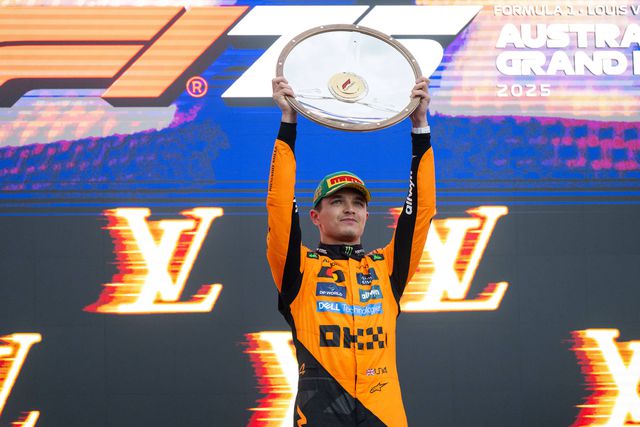 Norris após a vitória: «Foi um pouco stressante, não vou mentir»