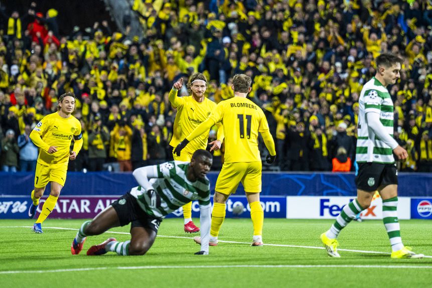 Sporting caiu na Noruega com derrota pesada diante do Bodo/Glimt - Foto: Imago