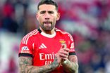 Nicolás Otamendi, 38 anos, acaba contrato com o Benfica em junho — Foto: IMAGO