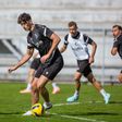 Óscar Rivas já treina sem limitações - Foto: Vitória de Guimarães