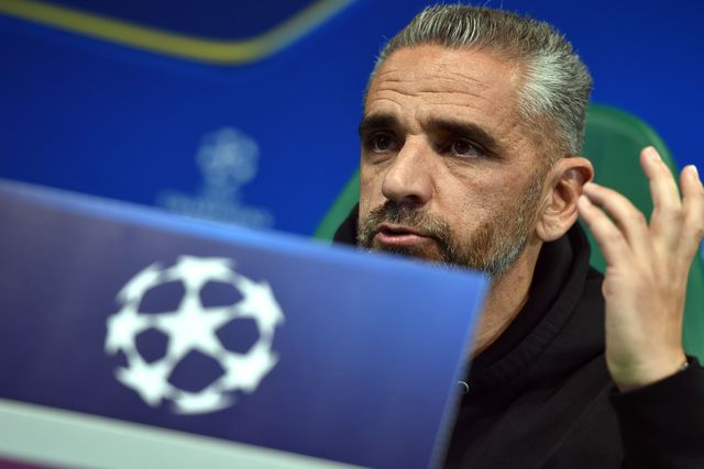 Rui Borges fez a antevisão da partida de amanhã com o Bodo/Glimt - Foto: MIGUEL NUNES