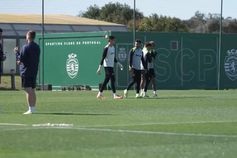Sporting faz o último treino antes do Bodo/Glimt sem Luís Guilherme
