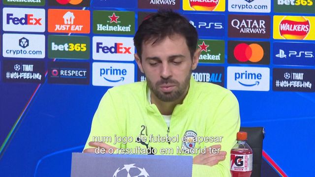 Bernardo Silva promete: «Vamos lutar!»