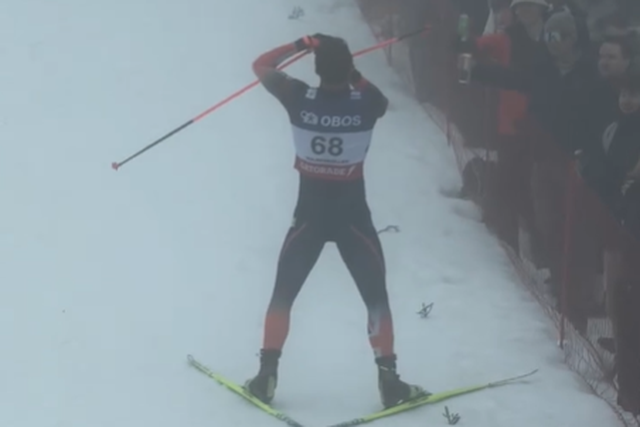 Gabriel Gledhill bebeu cervejas e não só durante a prova