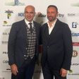 Roberto Martínez e Bino Maçães, na gala do jornal O Gaiense - Foto: A BOLA