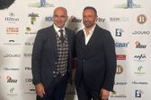 Roberto Martínez e Bino Maçães, na gala do jornal O Gaiense - Foto: A BOLA