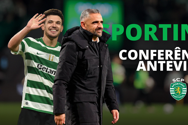 EM DIRETO: a antevisão de Rui Borges e Pedro Gonçalves ao jogo com o Bodo/Glimt