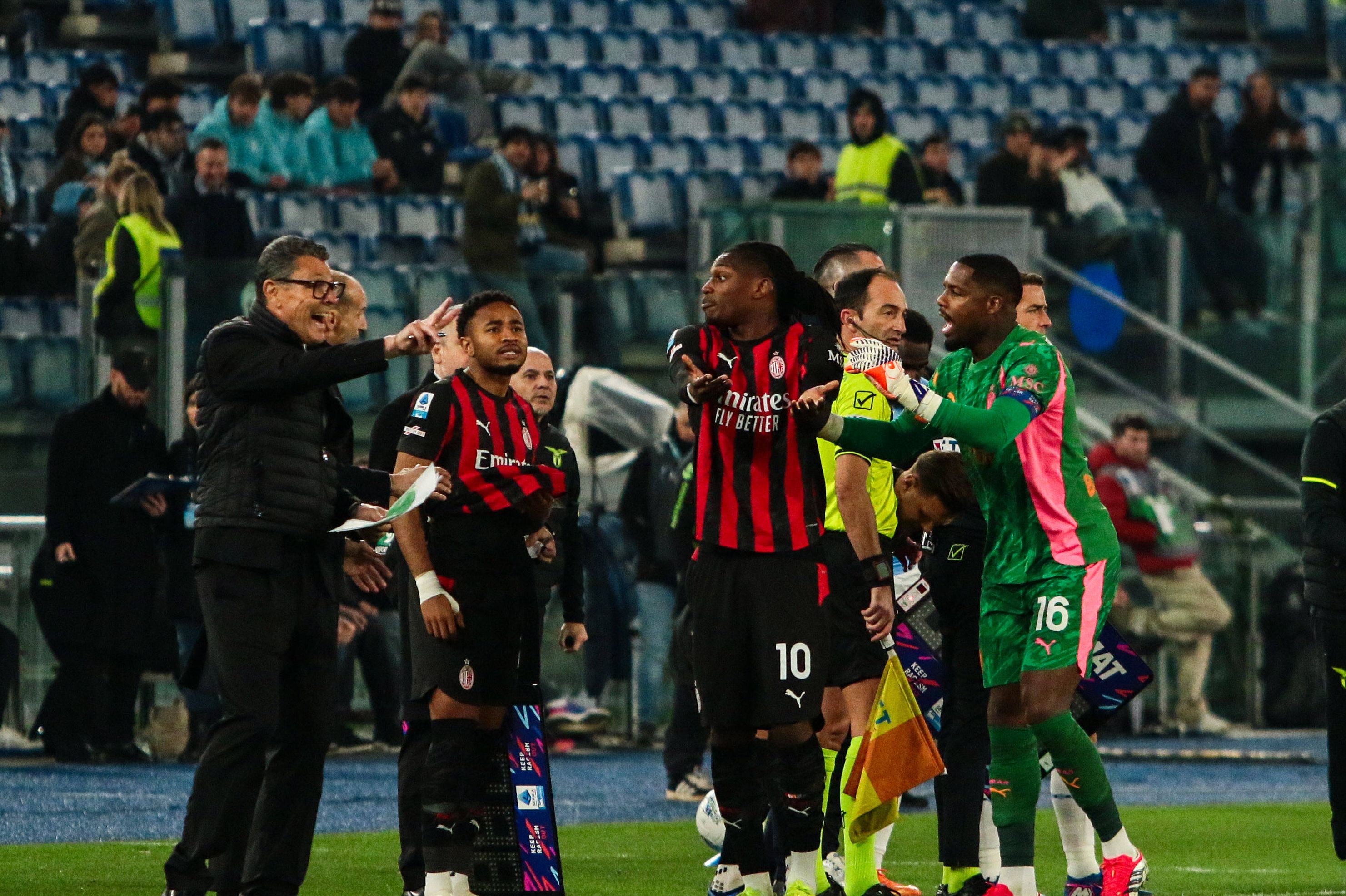 O momento em que Leão confrontou Allegri