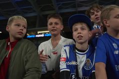 Miúdos polacos foram ao Dragão e estiveram com os ídolos