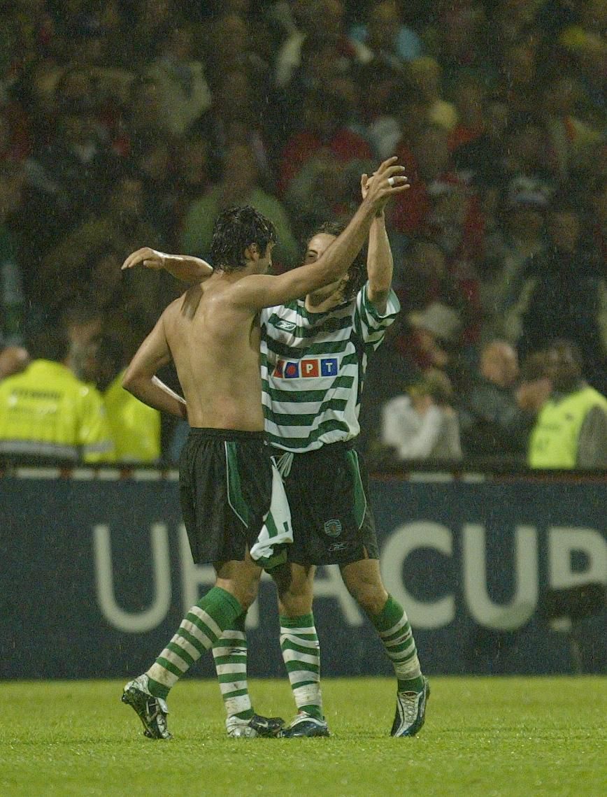 AZ Alkmaar-Sporting (3-2) - 2.ª mão das meias-finais da Taça UEFA - 5 de maio de 2005 - Miguel Garcia foi o herói de Alkmaar com um golo que colocou a equipa na final da Taça UEFA (perdeu, valeu a vantagem da primeira mão) - Foto: A BOLA