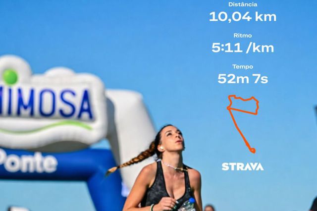 Rute Cardoso presta homenagem a Diogo Jota em corrida do Dia do Pai