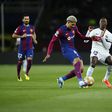Vídeo: Raphinha abre o marcador e Araújo é expulso à meia hora de jogo!