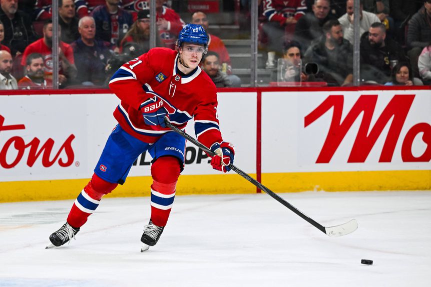 Kaiden Guhle, defesa dos Montreal Canadiens