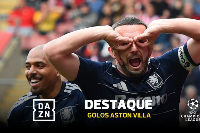 Aston Villa sai da Champions de pé: todos os golos desta edição