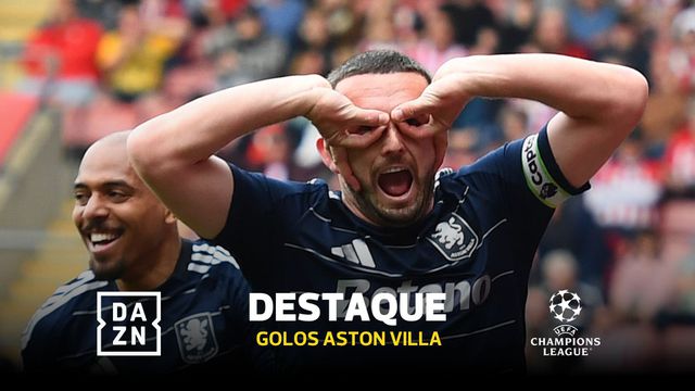 Aston Villa sai da Champions de pé: todos os golos desta edição