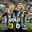 Contra-ataque fulminante dá o terceiro golo ao Newcastle (vídeo)