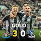 Contra-ataque fulminante dá o terceiro golo ao Newcastle (vídeo)