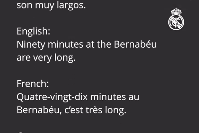 Real dá tudo para a 'remontada' e recupera frase famosa