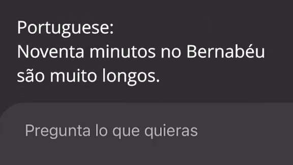 Real dá tudo para a 'remontada' e recupera frase famosa