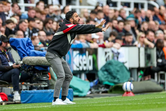 Ruben Amorim, treinador do Manchester United