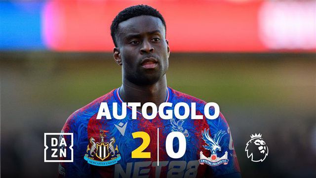 Autogolo de Guéhi aumenta a vantagem do Newcastle (vídeo)
