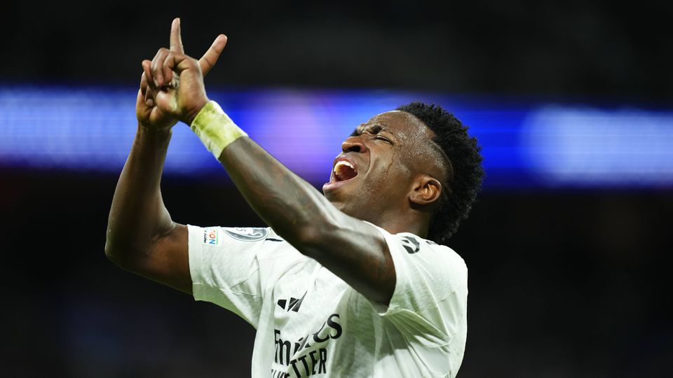 Vini Jr. no Real Madrid-Arsenal (foto: IMAGO)