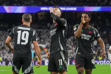 Vamos ter novo campeão da Europa: Arsenal elimina Real Madrid