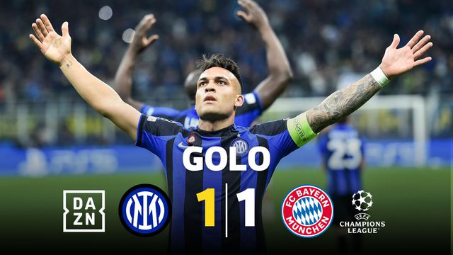 Bayern pediu mão, mas Lautaro não quis saber e festejou como o rei do Giuseppe Meazza