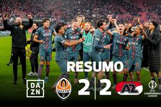 Empate com muitos golos sorriu aos Shakhtar Donetsk (resumo)