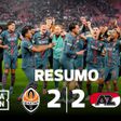 Empate com muitos golos sorriu aos Shakhtar Donetsk (resumo)