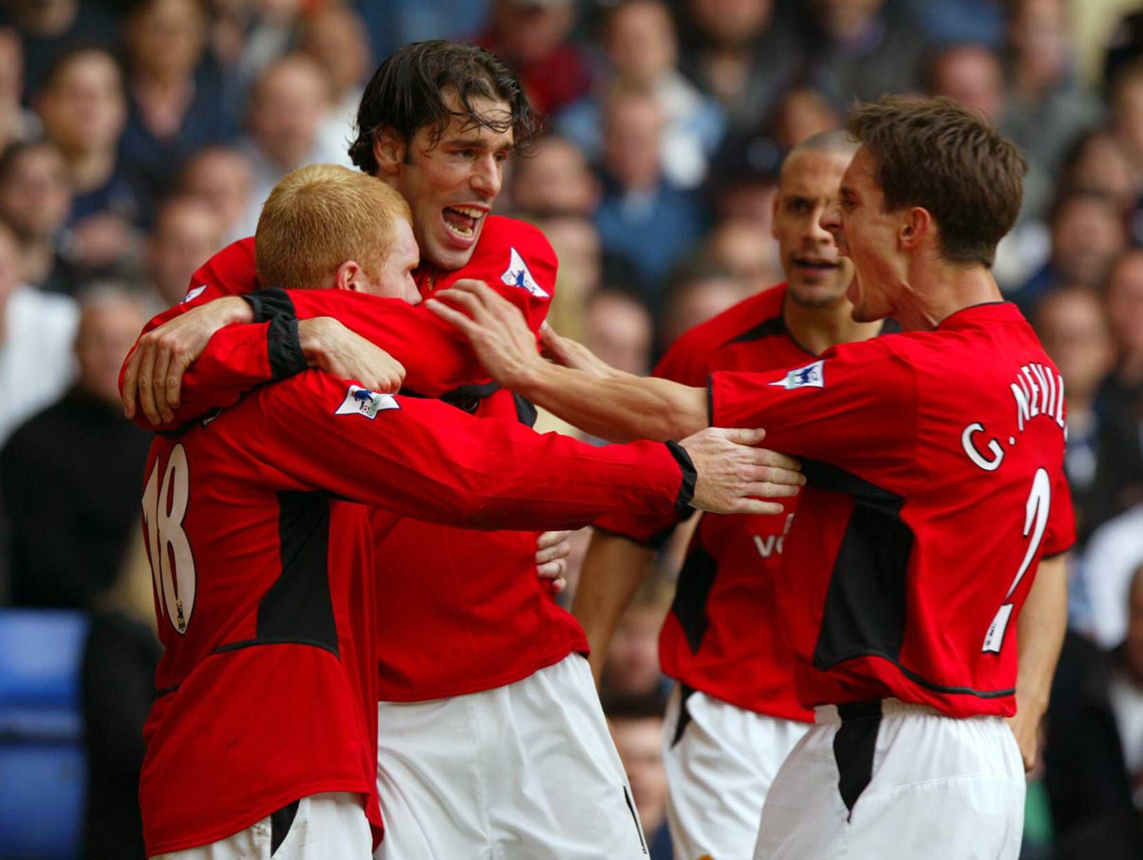 Ruud van Nistelrooy – 12 golos pelo Manchester United em 2002/03