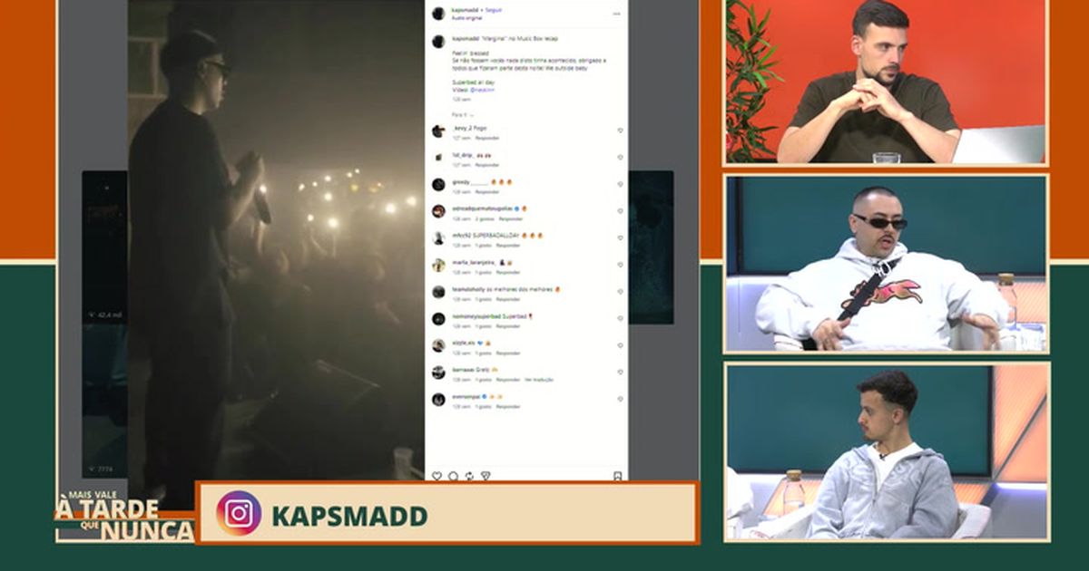 Mais Vale à Tarde Que Nunca, com Kaps - 15/04/2026
