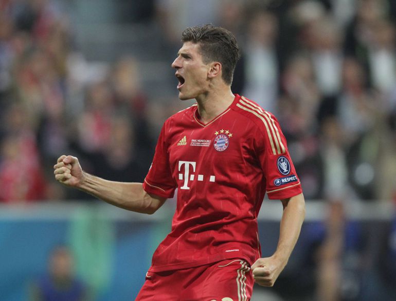 Mario Gomez – 12 golos pelo Bayern Munique em 2011/12